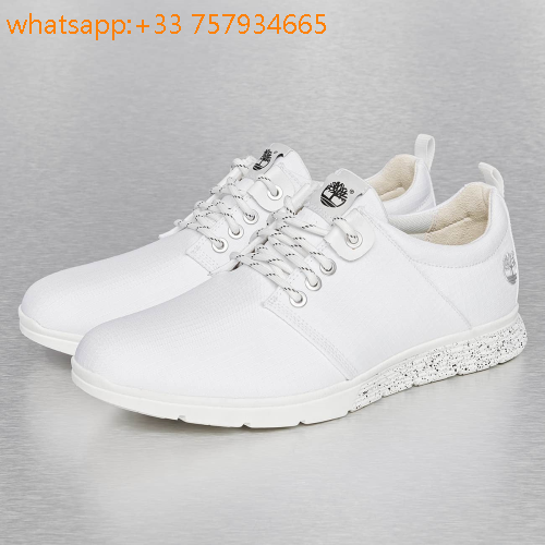 basket timberland blanche