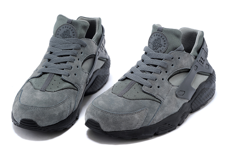 nike homme air huarache gris daim